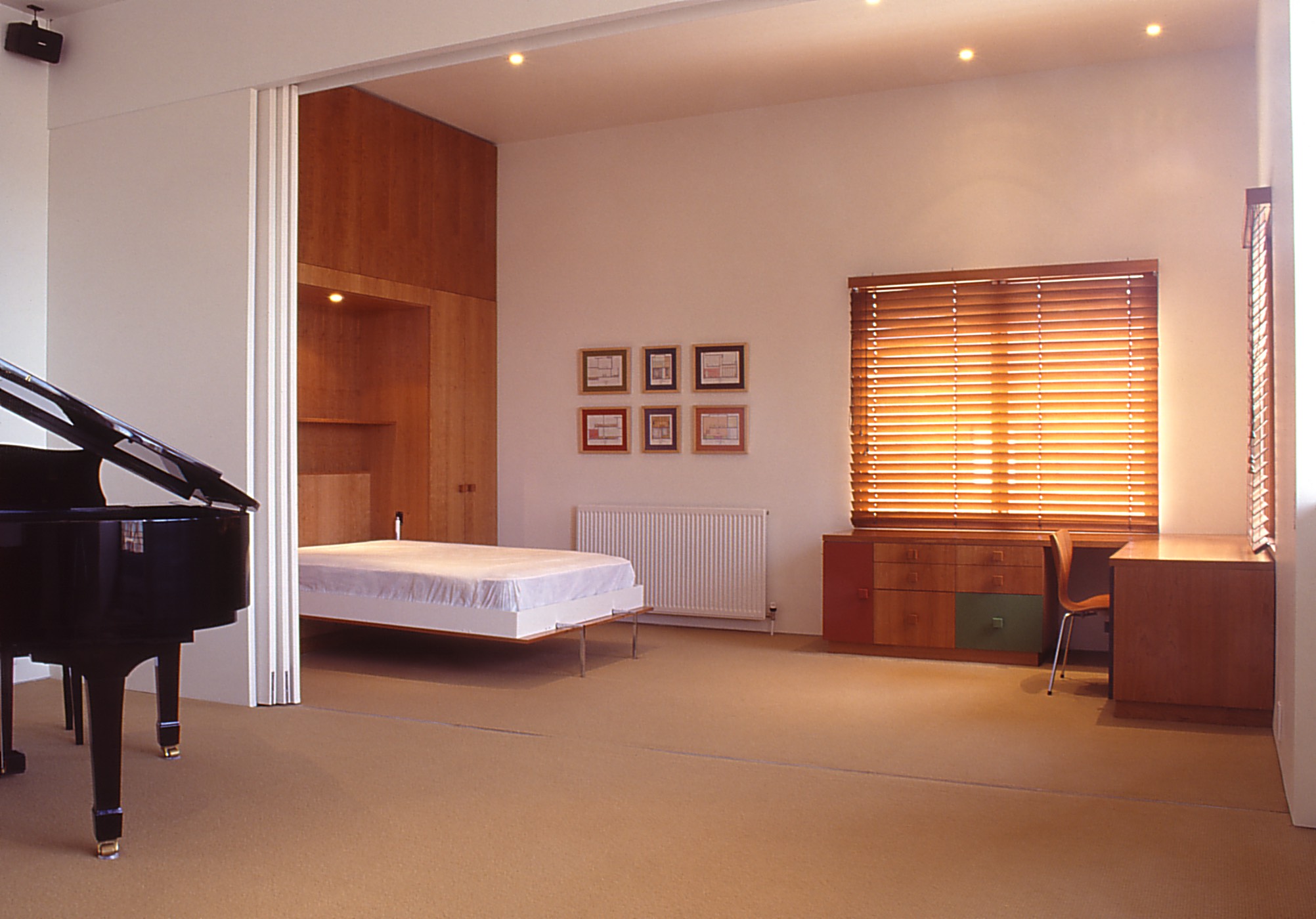 Slobom Residence #1_36_study + guest room + fold-up bed_Stephen Varady Photo ©