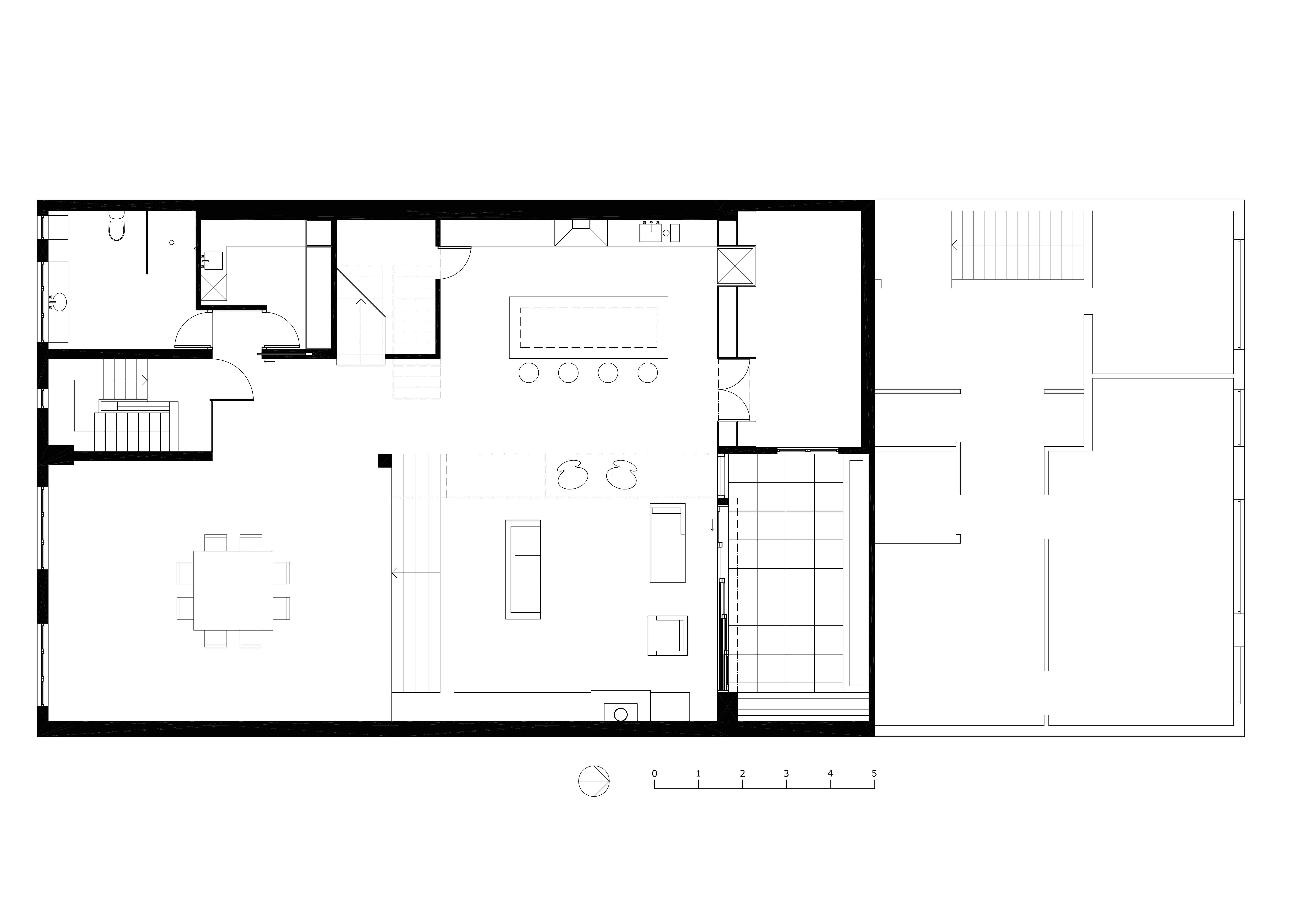 Slobom Residence #1_plan 1_first floor_Stephen Varady ©