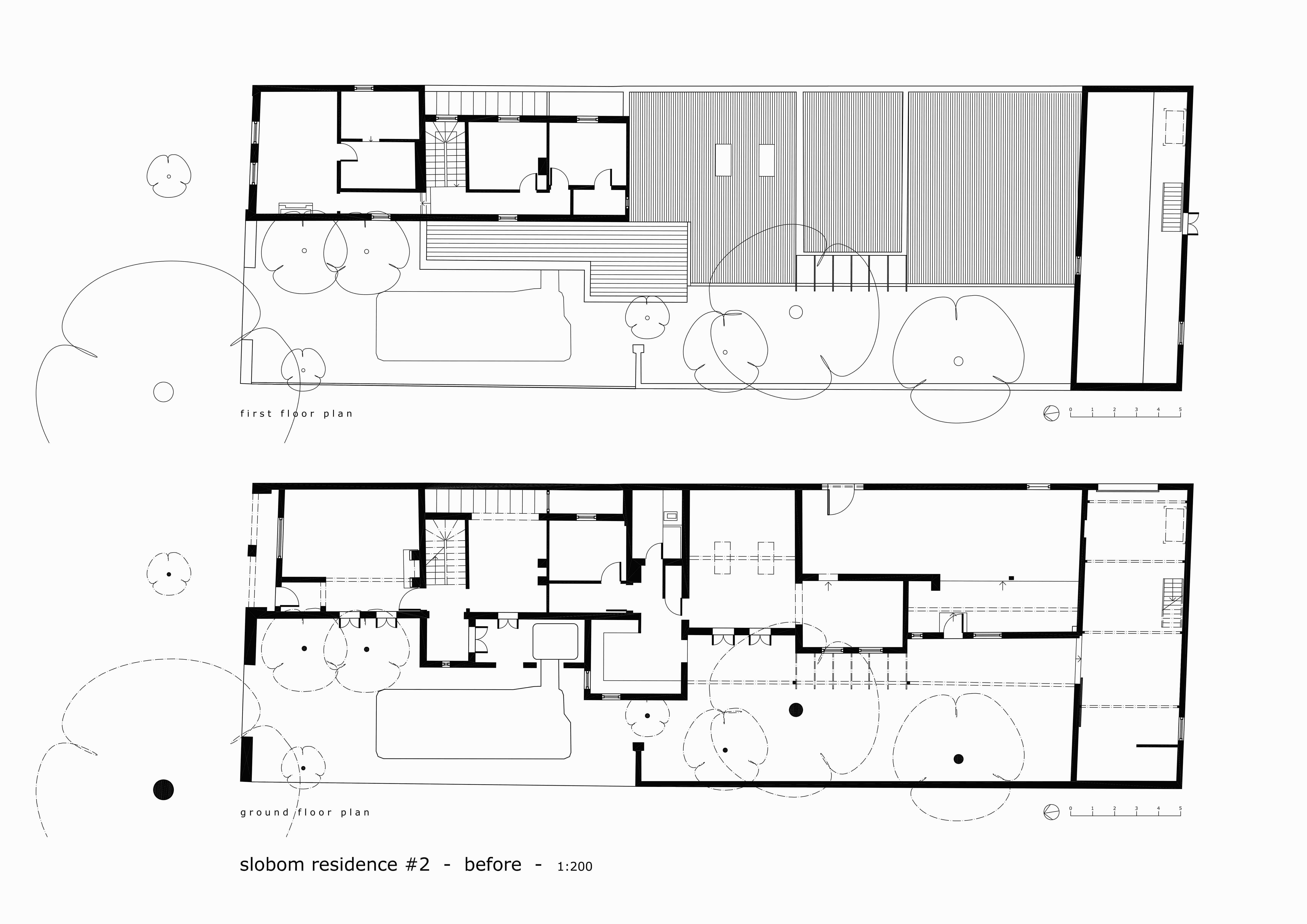 Slobom Residence #2_plans 1_before_Stephen Varady Image ©
