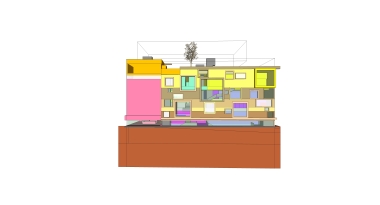 beirut house of arts + culture_sketch design_06_south elevation