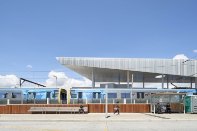 frankston station competition - winners genton architects - completed building 02